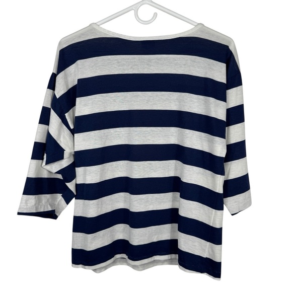 Vintage Mendez Sportswear Striped "Ecstasy" Sailing Top, Size M - Picture 4 of 5